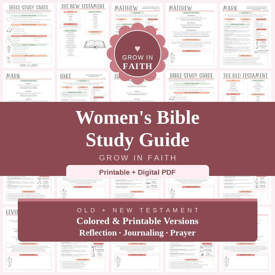 Women's Bible Study Guide - Grow in Faith