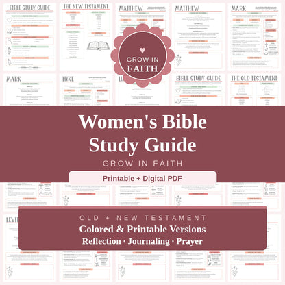 Women's Bible Study Guide - Grow in Faith