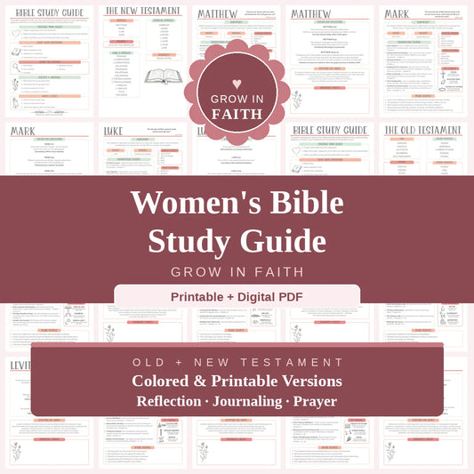 Women's Bible Study Guide - Grow in Faith