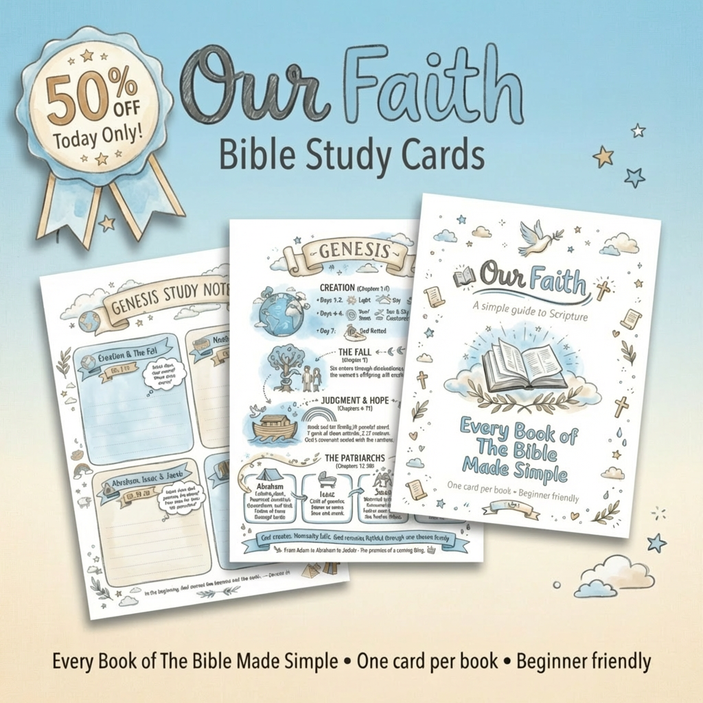 Our Faith Bible Study Cards