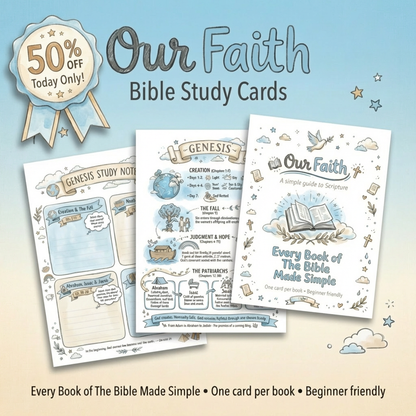 Our Faith Bible Study Cards