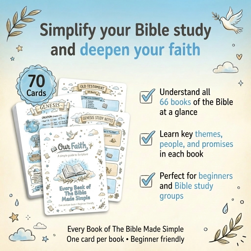 Our Faith Bible Study Cards